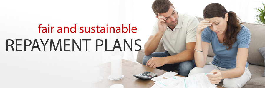 Fair and sustainable repayment plans